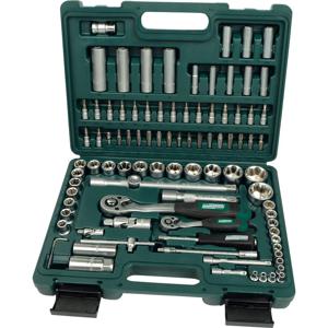 Brüder Mannesmann M 2055-SL Dopsleutelset Metrisch 1/4 (6.3 mm), 1/2 (12.5 mm) 94-delig