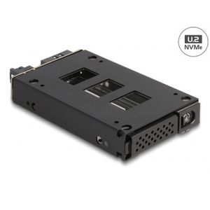 Slim Bay Mobile Rack for 1 x 2.5" U.2 NVMe SSD Wisselframe