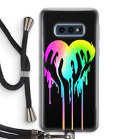 Hold My Heart: Samsung Galaxy S10e Transparant Hoesje met koord