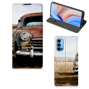 OPPO Reno4 Pro 5G Stand Case Vintage Auto