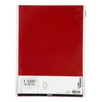 Creativ Company Vellumpapier, a4, vel 210x297 mm, 100 gr, rood, 10 vel/ 1 doos