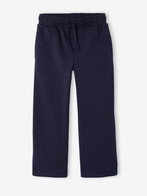 Wijde joggingbroek voor jongens marineblauw Wijde joggingbroek voor jongens marineblauw