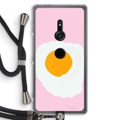 Sunny side up: Sony Xperia XZ2 Transparant Hoesje met koord