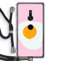 Sunny side up: Sony Xperia XZ2 Transparant Hoesje met koord