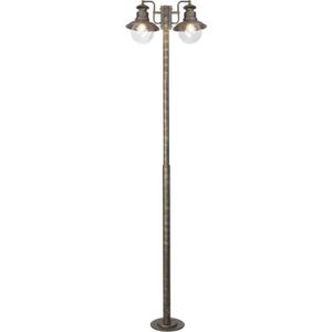 Brilliant 46987/86 Artu Staande buitenlamp E27 120 W Zwart, Goud