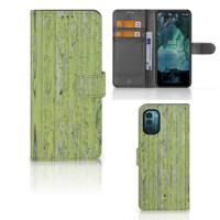 Nokia G11 | G21 | Book Style Case | Green Wood