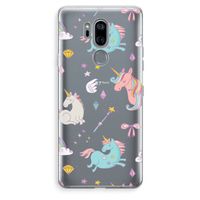 Fantasiewereld: LG G7 Thinq Transparant Hoesje