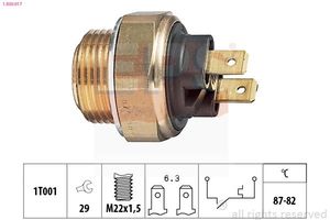 Temperatuurschakelaar, radiateurventilator 1850017