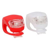 Set Fietslampen Dunlop 2 Onderdelen Set Fietslampen Dunlop 2 Onderdelen