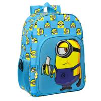 Schoolrugzak Minions Minionstatic Blauw 33 x 42 x 14 cm