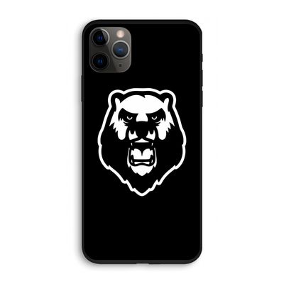 Angry Bear (black): iPhone 11 Pro Biologisch afbreekbaar hoesje