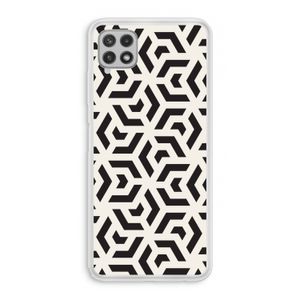 Crazy pattern: Samsung Galaxy A22 4G Transparant Hoesje