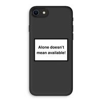 Alone: iPhone 7 Biologisch afbreekbaar hoesje
