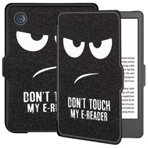 Lunso - Kobo Clara 2E hoes (6 inch) - sleep cover - Don&apos;t Touch