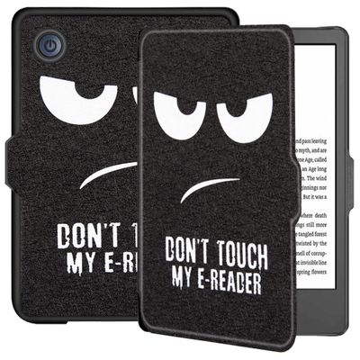 Lunso - Kobo Clara 2E hoes (6 inch) - sleep cover - Don&apos;t Touch
