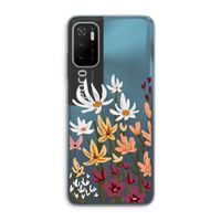 Painted wildflowers: Xiaomi Poco M3 Pro 5G Transparant Hoesje