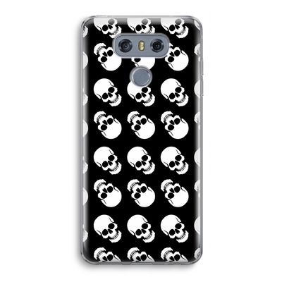 Musketon Skulls: LG G6 Transparant Hoesje