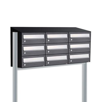 Allux Hive Set 3-Breed, 3-Hoog Met Dak Op Statief Zwart - 40030070_3x3ds