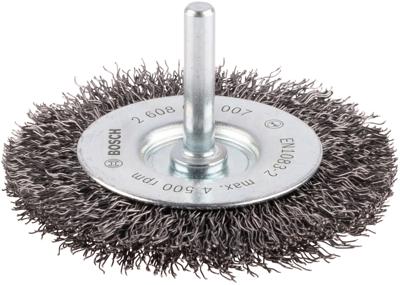 Bosch Accessoires Schijfborstel 75 mm, 0,3 mm, 4500 U/ min, 8 mm 1st - 2608622007
