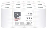 Papernet papieren handdoeken Standard, centerfeed, 1-laags, 117 meter, pak van 12 stuks