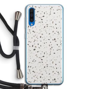 Terrazzo N°14: Samsung Galaxy A50 Transparant Hoesje met koord