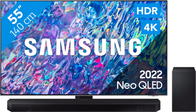 Samsung Neo QLED 55QN85B (2022) + Soundbar