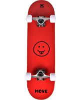 Skateboard smile red