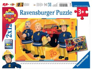 Ravensburger puzzel 2x12 stukjes Sam aan het werk