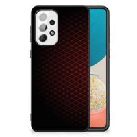 Samsung Galaxy A73 Back Case Geruit Rood