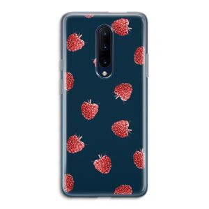 Framboosjes: OnePlus 7 Pro Transparant Hoesje