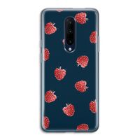 Framboosjes: OnePlus 7 Pro Transparant Hoesje