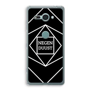 Negenduust geometrisch: Sony Xperia XZ2 Compact Transparant Hoesje
