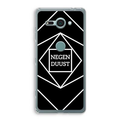 Negenduust geometrisch: Sony Xperia XZ2 Compact Transparant Hoesje
