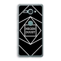 Negenduust geometrisch: Sony Xperia XZ2 Compact Transparant Hoesje