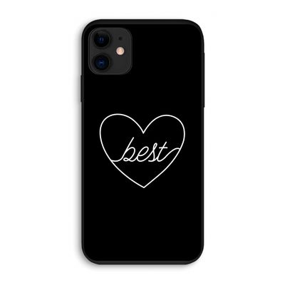 Best heart black: iPhone 11 Biologisch afbreekbaar hoesje