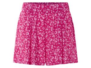 esmara Korte dames broek (Roze/print, M (40/42))