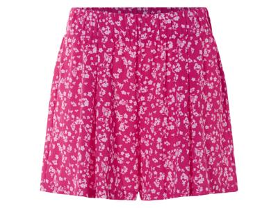 esmara Korte dames broek (Roze/print, S (36/38))