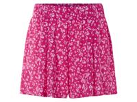 esmara Korte dames broek (Roze/print, M (40/42))