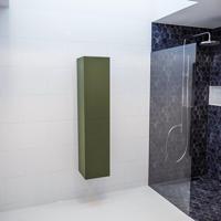MONDIAZ BEAM Kolomkast - 160cm - 2 deuren - Army PC75341440 MONDIAZ BEAM Kolomkast - 160cm - 2 deuren - Army PC75341440