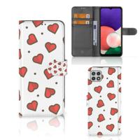 Samsung Galaxy A22 5G | Telefoon Hoesje | Hearts