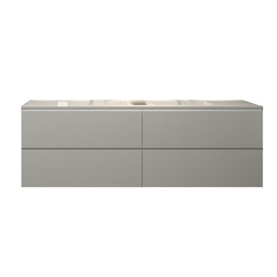 Badkamermeubelset Gliss Zeus 200 cm Hoogglans Wit