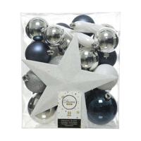 Kerstballen Decoris Plastic 33 Onderdelen