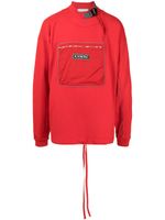 Iceberg sweat à patch logo - Rouge - thumbnail