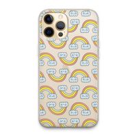 Regenboog: iPhone 13 Pro Max Transparant Hoesje