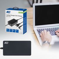 ACT AC2055 netvoeding & inverter Binnen 65 W Zwart - thumbnail