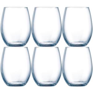 Chef & Sommelier Drinkglazen - 12x stuks - glas - 440 ml - Waterglazen - Dessertglazen