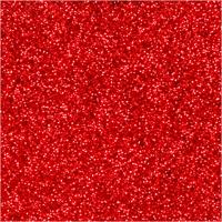 Creativ Company Glitterlijm rood, 25 ml
