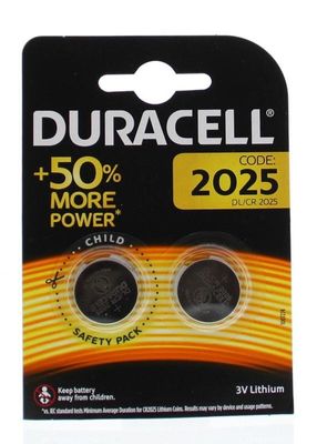 Duracell Batterij 2025 (2 st)