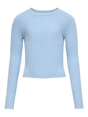 Kids ONLY zomer trui meisjes - blauw, rib - Kogmeddi