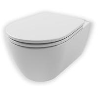 Royal Plaza Kolor Belbo wandcloset verkort 48,5cm zonder spoelrand diepsp. wit 1563742